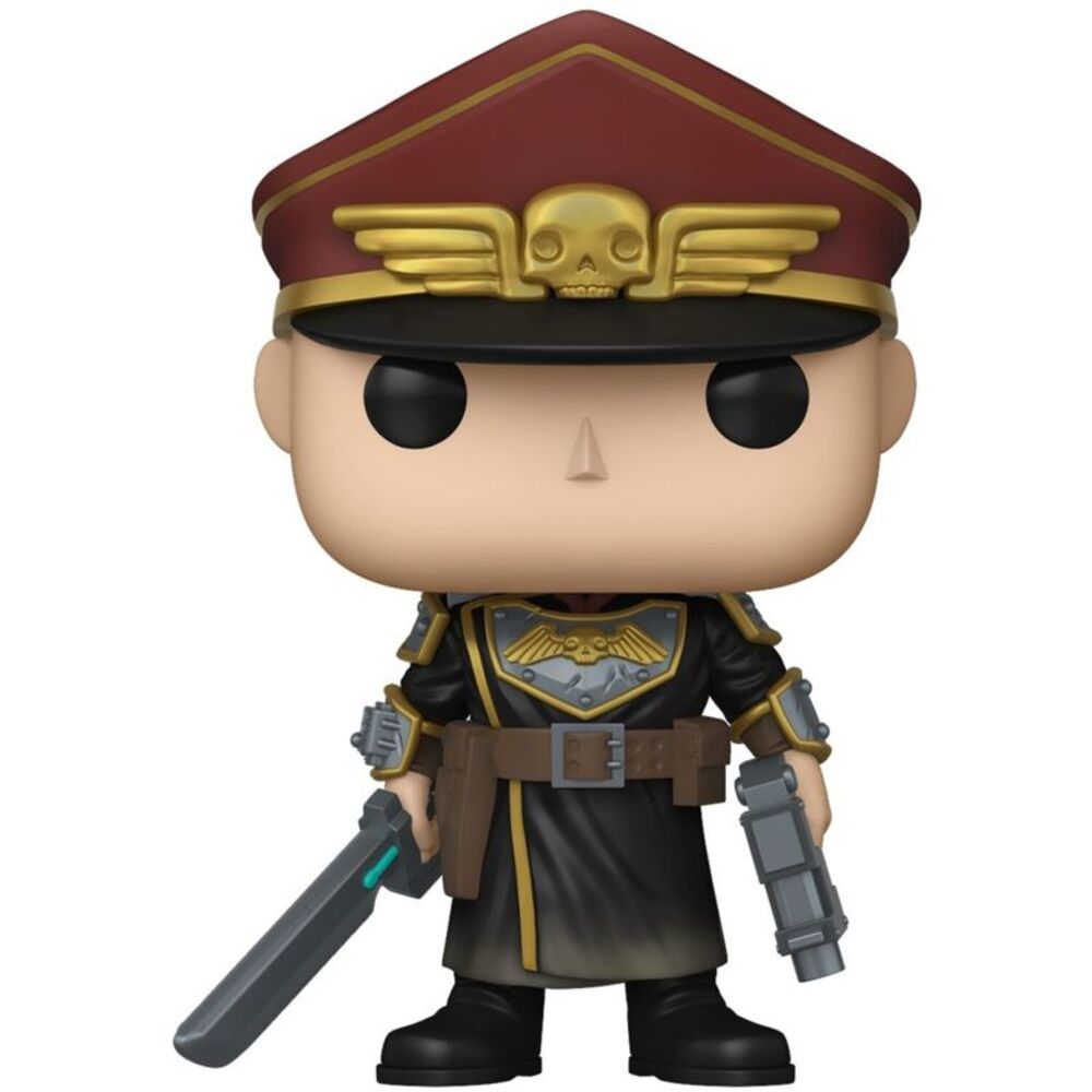 Funko POP! Games: Warhammer 40k - Astra Militarum Commisar  COLLECTIBLES